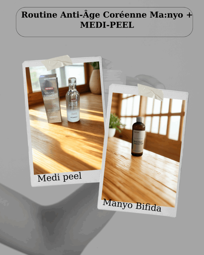 Medi Peel Peptide 9 Volume Essence Pro, essence tout-en-un au collagène hydrolysé et peptides pour repulper et hydrater la peau