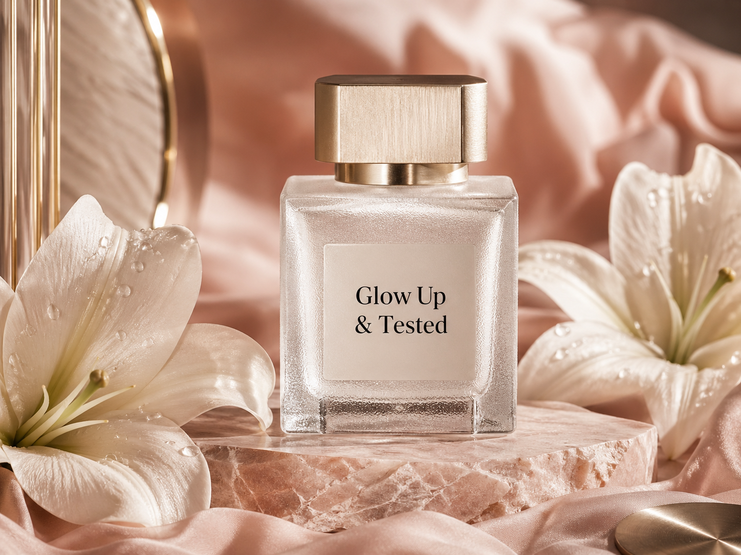 Illustration parisienne chic Glow Up & Tested